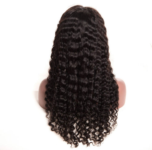 Brazilian Deep Wave lace Wig 150 % density